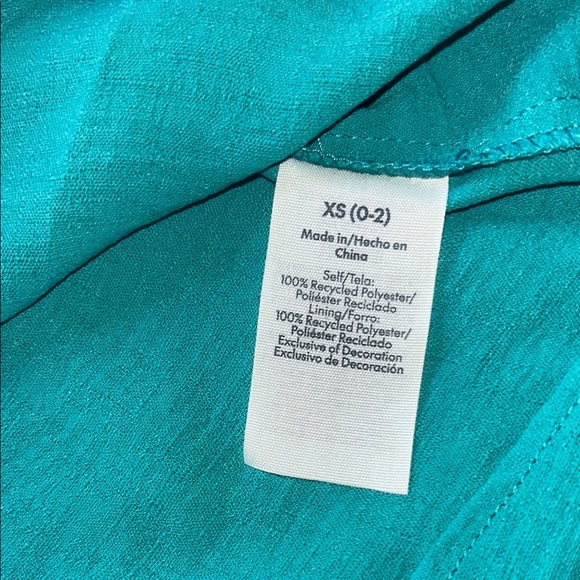 No Boundaries Teal Camisole with Bow - Picture 5 of 7